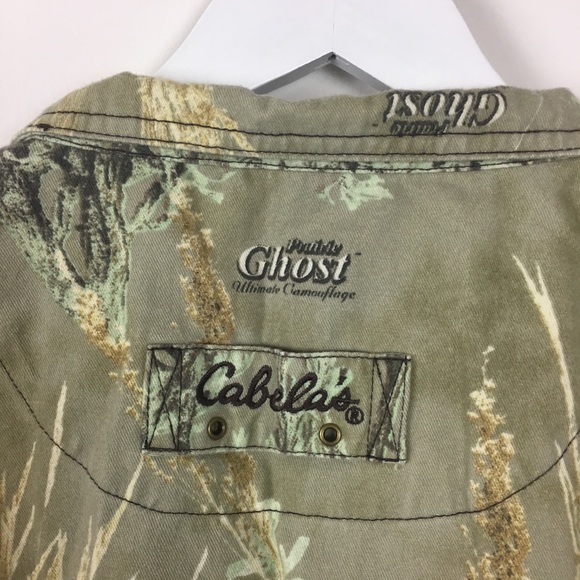 Cabelas Prairie Ghost Camo Jacket Size 